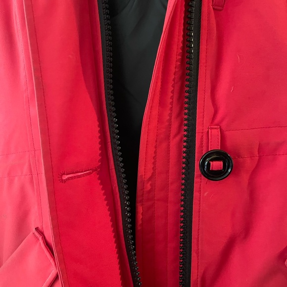 Red Canada Goose Jacket Size Small - Picture 4 of 10